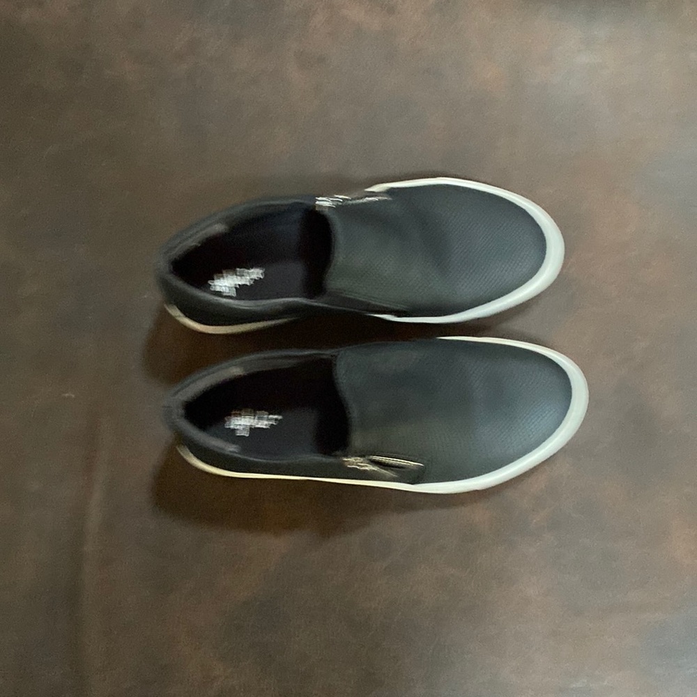 Black loafers size 7